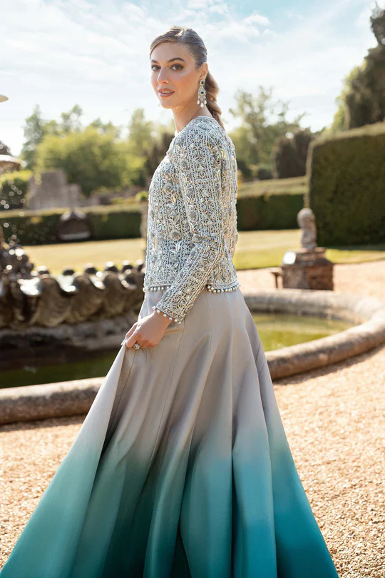 Sea Mist Baroque Kamdani Jacket Set - Image 6