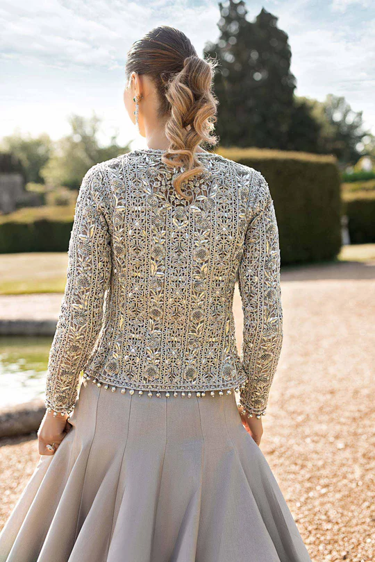 Sea Mist Baroque Kamdani Jacket Set - Image 4