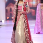 Taffy Jacket & Shimmery Net Lehenga Ensemble