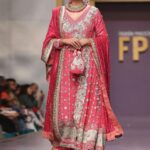 Pink and Peach Embroidered Lehenga Choli