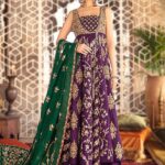 Palatinate Purple Angrakha Sharara Ensemble