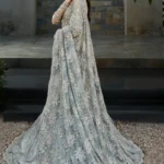 Lace Radiance Bridal Saree Set