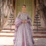 Lavender Ornate Formal Gown Set