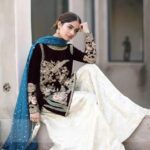 Deep Burgundy Anyolite Sharara Ensemble