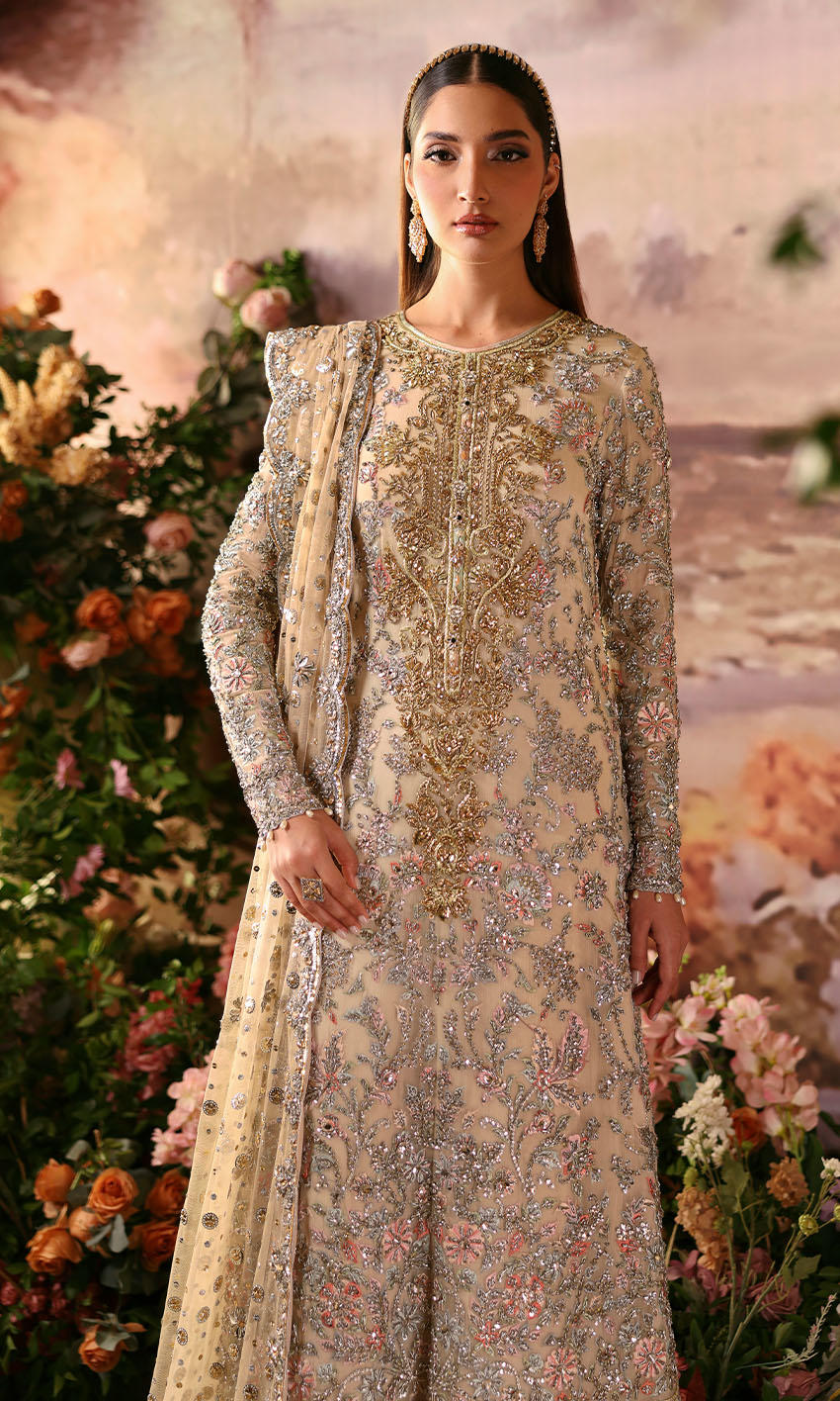 Ivory Handcrafted Elegance Dress - Image 6