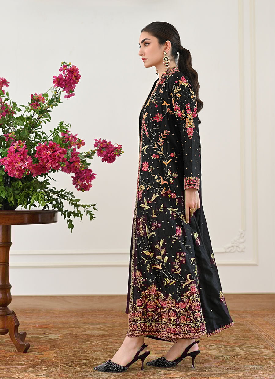 Midnight Luxe Jamawar Ensemble - Image 5