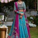 Teal Blossom Festive Ensemble