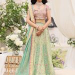 Blushing Mint Bridal Ensemble
