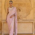 Orchid Radiance Bridal Sari Set