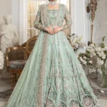 Serene Aquamarine Regal Bridal Maxi