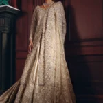 Ivory Elegance Lehenga Gown Set