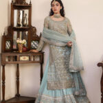 Cahya Ice Blue Festive Ensemble