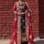 Deep Brown Shamose Silk Ensemble