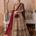 Crimson Heirloom Bridal Ensemble