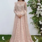 Powder Pink Embellished Peshwas Ensemble