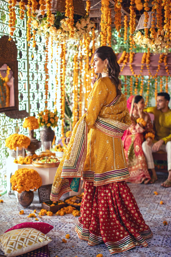 Satraangi Heirloom Festive Ensemble - Image 3