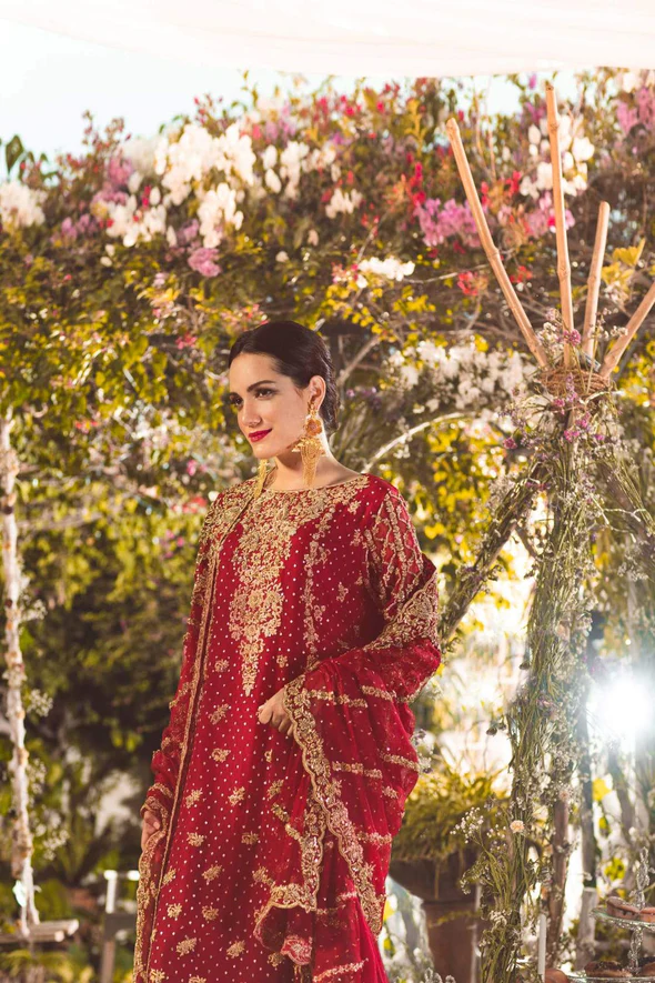 Royal Zardosi Long Kameez Set - Image 3