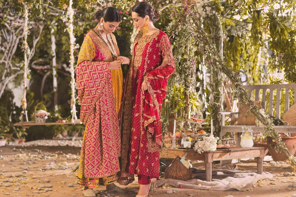 Royal Zardosi Long Kameez Set - Image 4