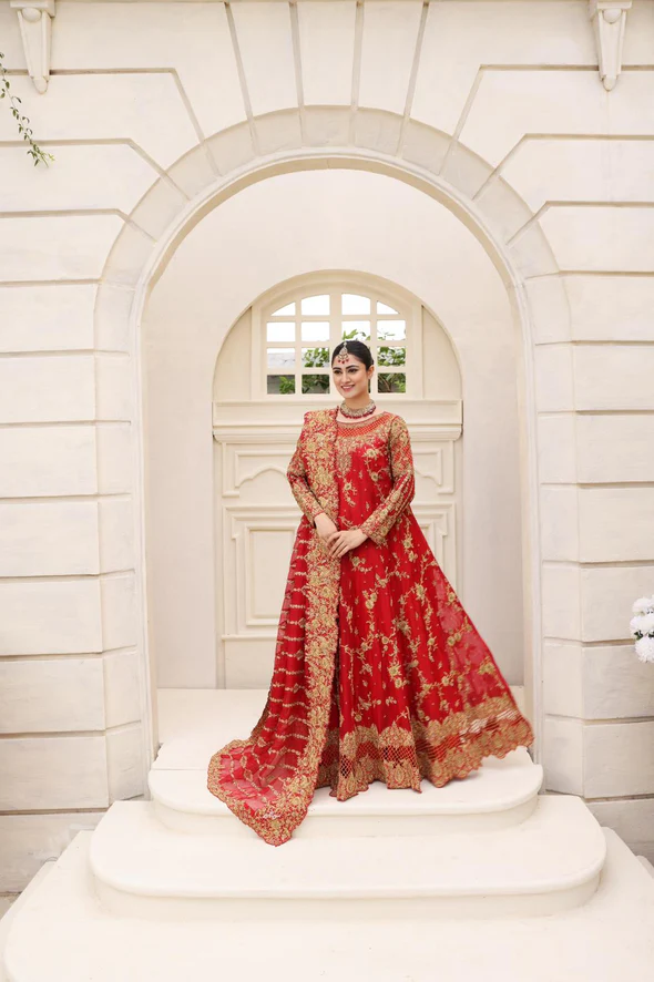 Crimson Heirloom Kalidaar Ensemble - Image 7