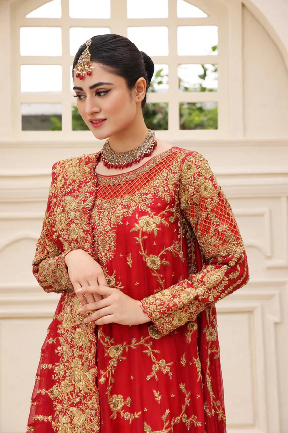 Crimson Heirloom Kalidaar Ensemble - Image 5