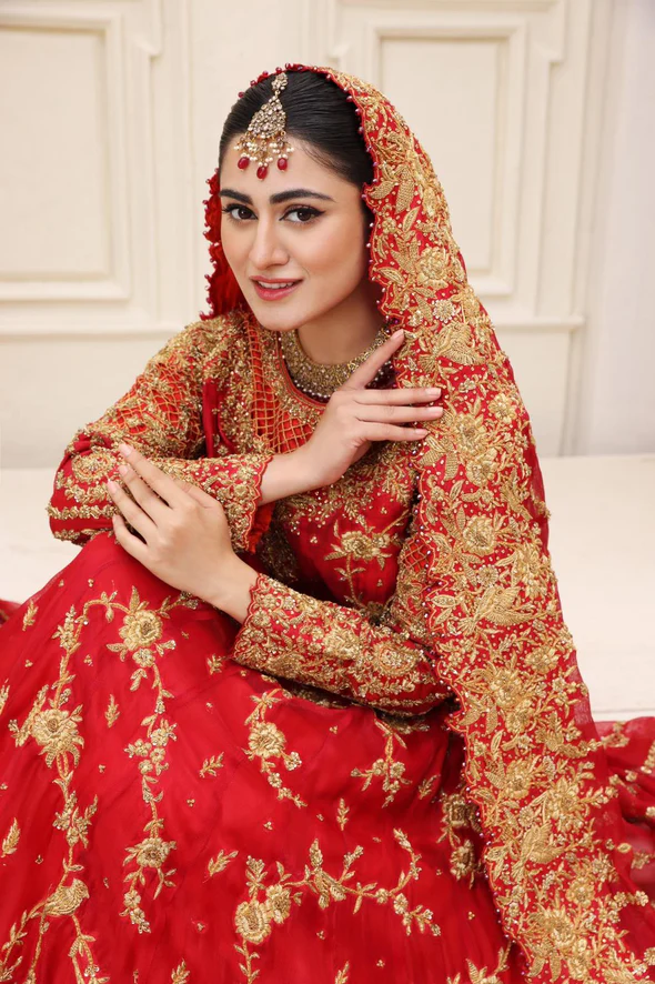 Crimson Heirloom Kalidaar Ensemble - Image 3