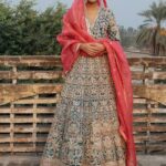 Radiant Hand-Embellished Formal Maxi Ensemble