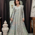 Azure Ferozi Bridal Pishwas Ensemble