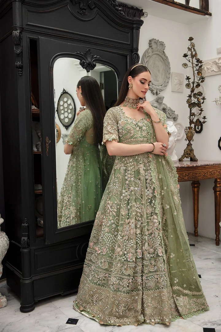 Mint Elegance Pishwas Ensemble - Image 3