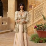 Golden Elegance Bridal Ensemble