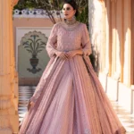 Elegant Pink Lehenga Set with Handcrafted Embroidery