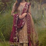 Zaar Bakht – Regal Gold Bridal Ensemble