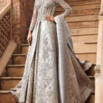 Celestial Indigo Hand-Embellished Tunic & Flared Trousers