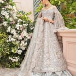 Celestial Frost Embroidered Lehenga Ensemble