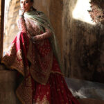Watermelon Red Royal Bridal Ensemble