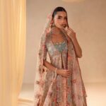 Royal Crimson Hand-Embellished Bridal Lehenga