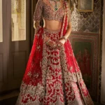 Antique Gilded Garden Bridal Lehenga