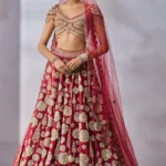 Crimson Heritage Zardosi Bridal Lehenga