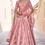 The Blush Rose Gardenia Lehenga