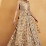 Gilded Heritage Panelled Pishwas