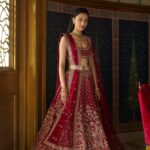Garnet Royale Heritage Lehenga