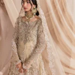 Ivory Pearl Couture Bridal Lehenga
